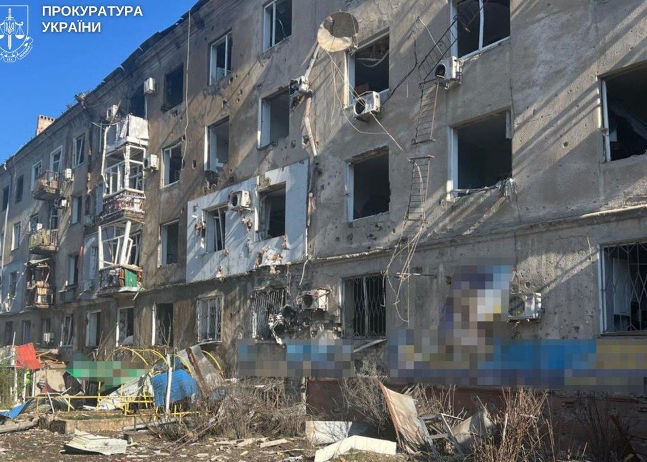У Краматорську дев'ять поранених через удар бомби