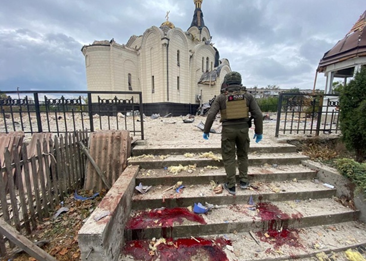 Удар по церкві у Костянтинівці: деталі від поліції