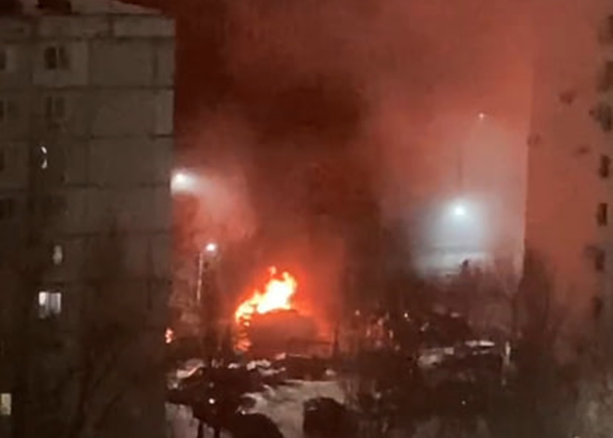 Численні вибухи, пожежа: БПЛА атакували Волгоградську область РФ